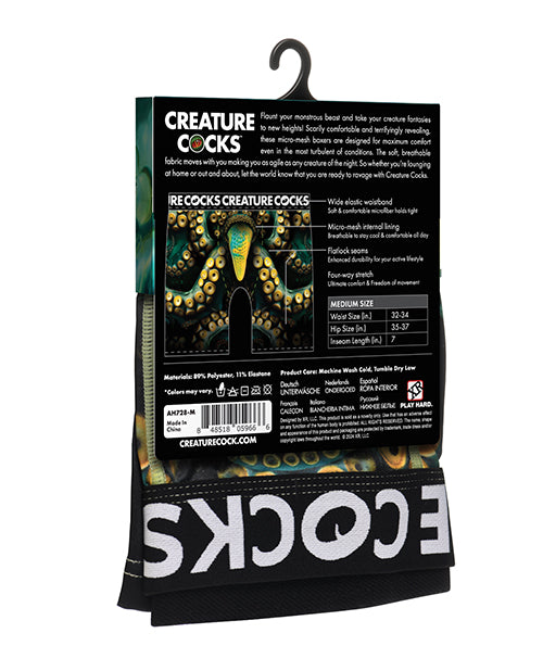 Creature Cocks - Creature Wear Monstropus Tentacled Monster Boxer Shorts - SM