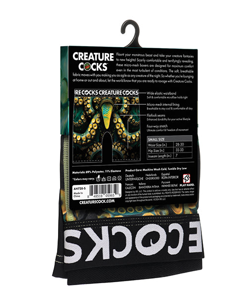 Creature Cocks - Creature Wear Monstropus Tentacled Monster Boxer Shorts - SM