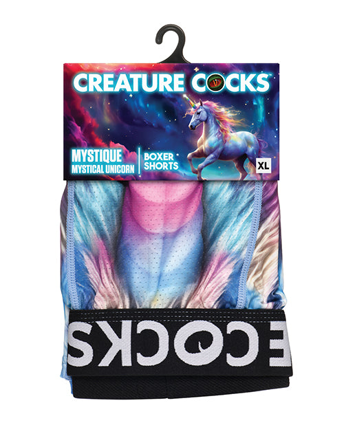 Creature Cocks - Creature Wear Mystique Unicorn Boxer Shorts - MD