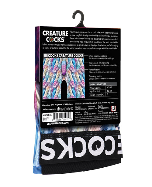 Creature Cocks - Creature Wear Mystique Unicorn Boxer Shorts - MD