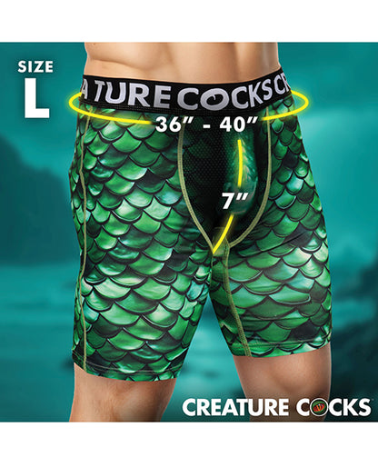Creature Cocks - Creature Wear Cockness Monster Lake Creature Boxer Shorts - MD