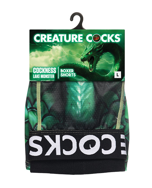 Creature Cocks - Creature Wear Cockness Monster Lake Creature Boxer Shorts - MD