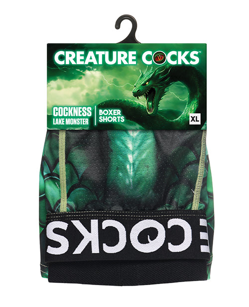 Creature Cocks - Creature Wear Cockness Monster Lake Creature Boxer Shorts - MD