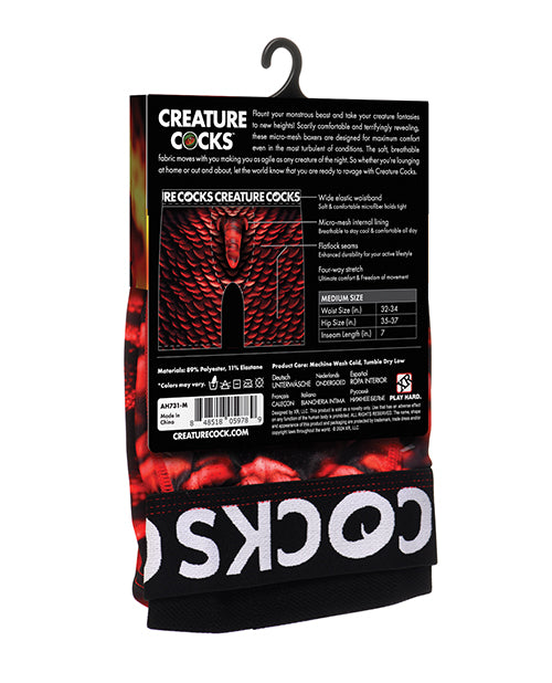 Creature Cocks - Creature Wear Horny Devil Demon Boxer Shorts - SM