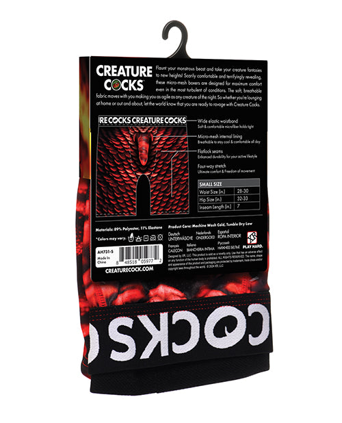 Creature Cocks - Creature Wear Horny Devil Demon Boxer Shorts - SM